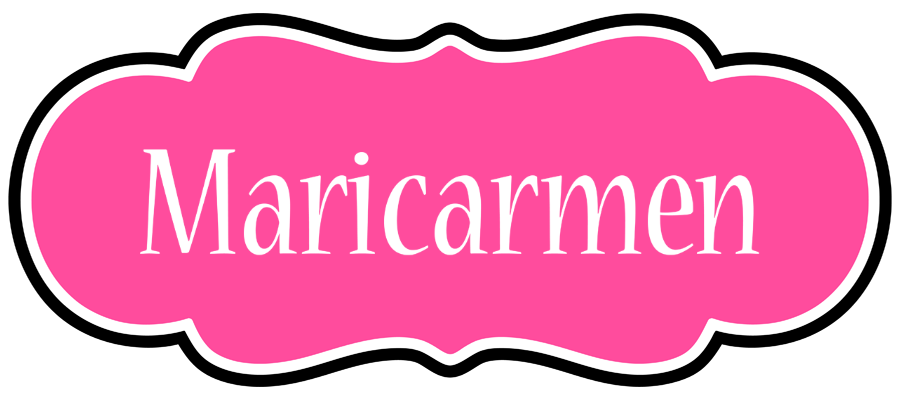 Maricarmen invitation logo