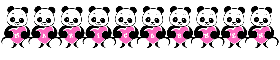 Maricarmen love-panda logo
