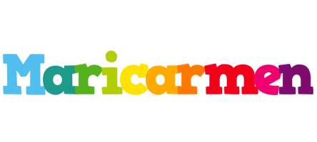 Maricarmen rainbows logo