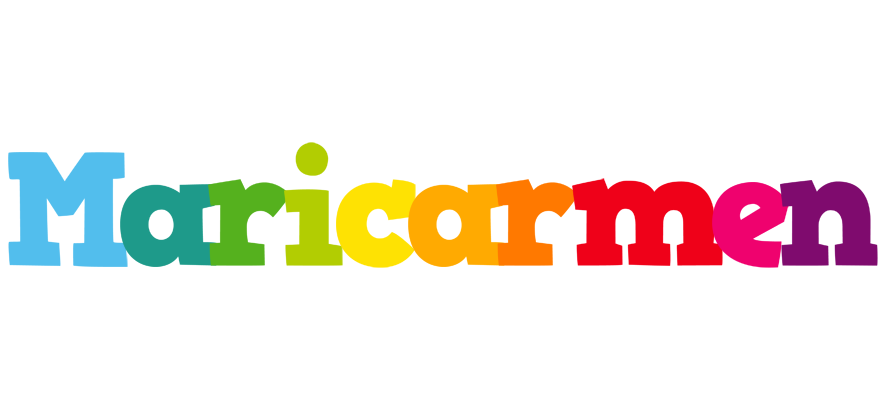 Maricarmen rainbows logo
