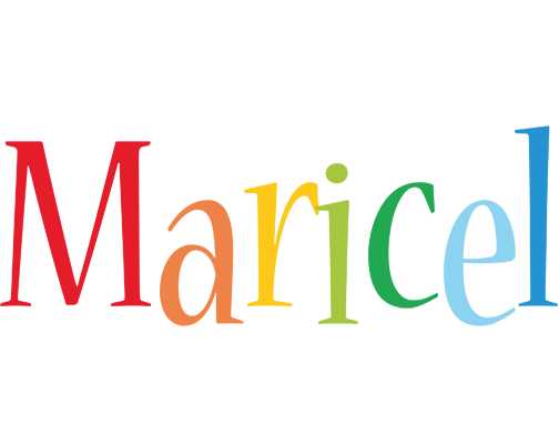 Maricel birthday logo