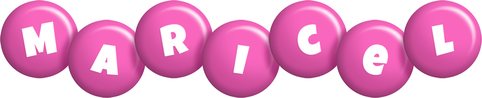 Maricel candy-pink logo