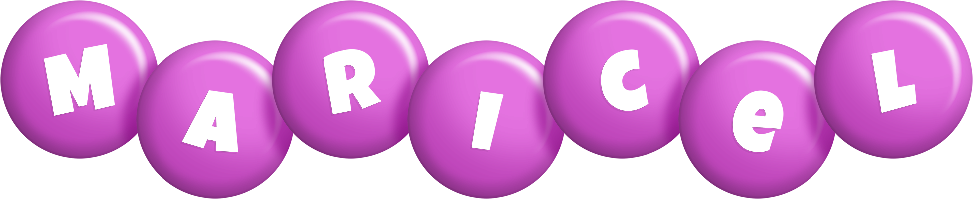 Maricel candy-purple logo
