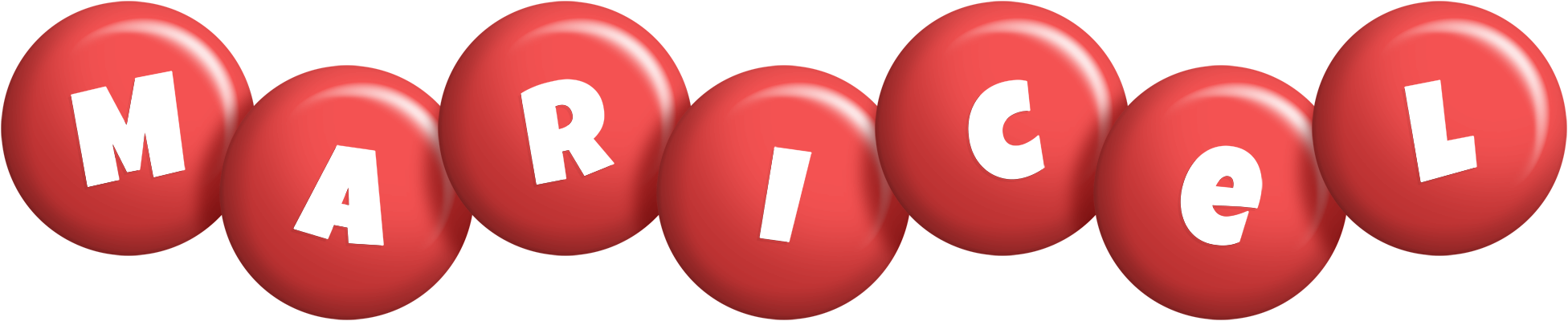 Maricel candy-red logo
