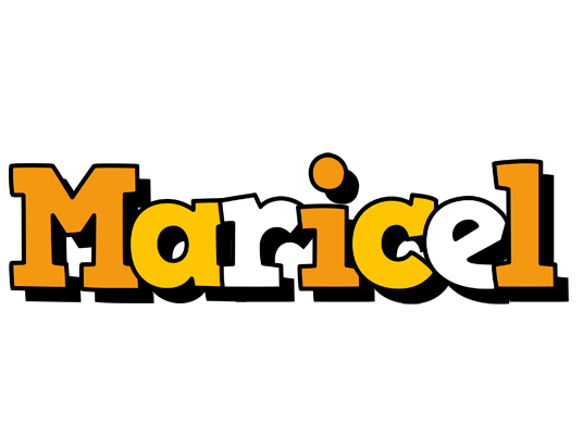 Maricel cartoon logo