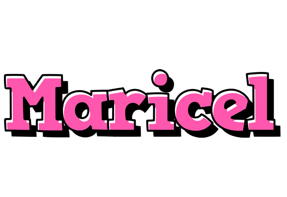 Maricel girlish logo
