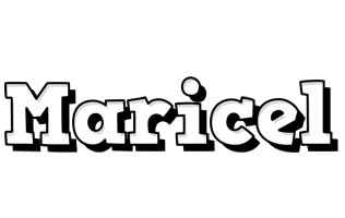 Maricel snowing logo