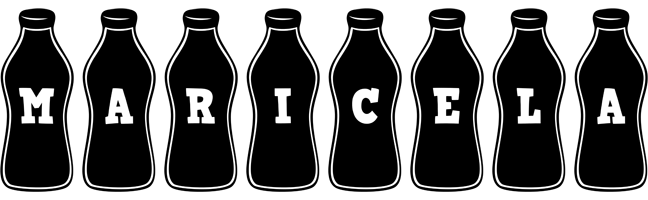 Maricela bottle logo