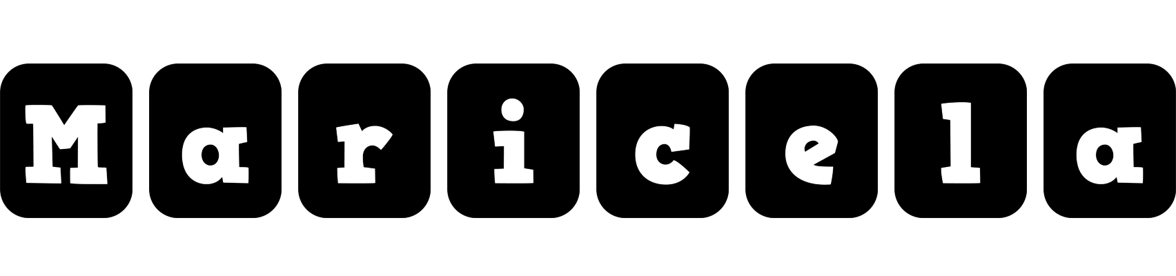 Maricela box logo