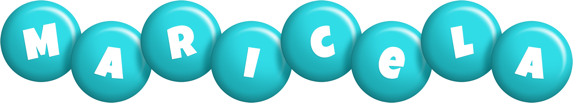 Maricela candy-azur logo