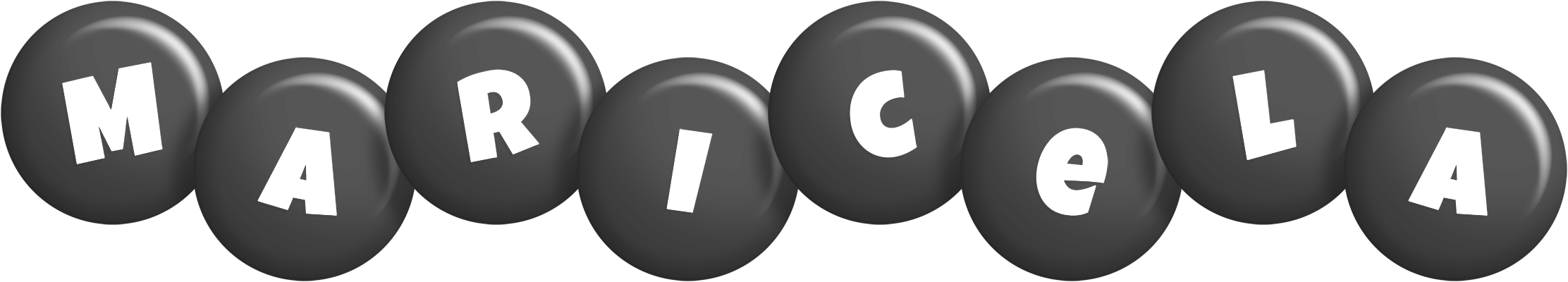 Maricela candy-black logo