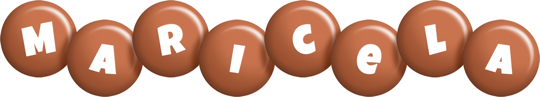 Maricela candy-brown logo