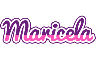 Maricela cheerful logo