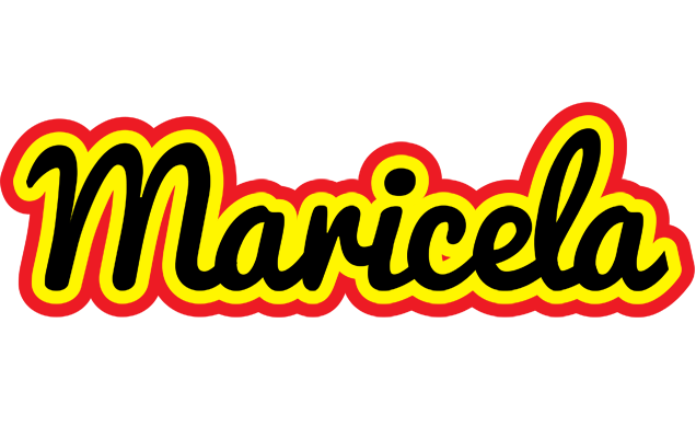 Maricela flaming logo