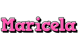 Maricela girlish logo