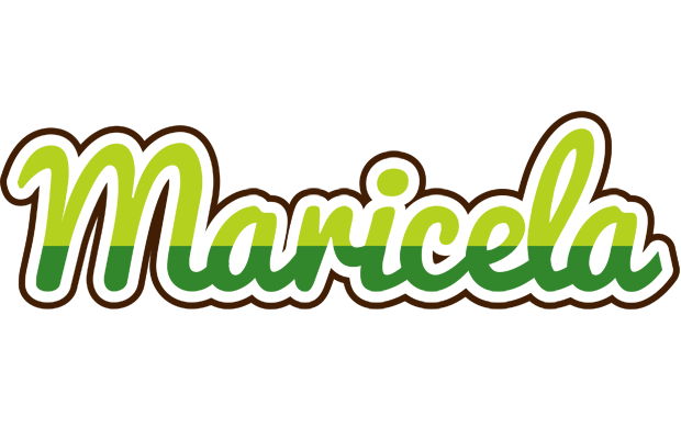Maricela golfing logo