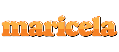 Maricela orange logo