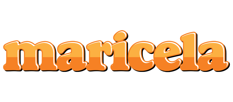 Maricela orange logo
