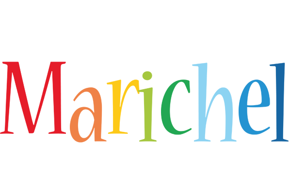 Marichel birthday logo