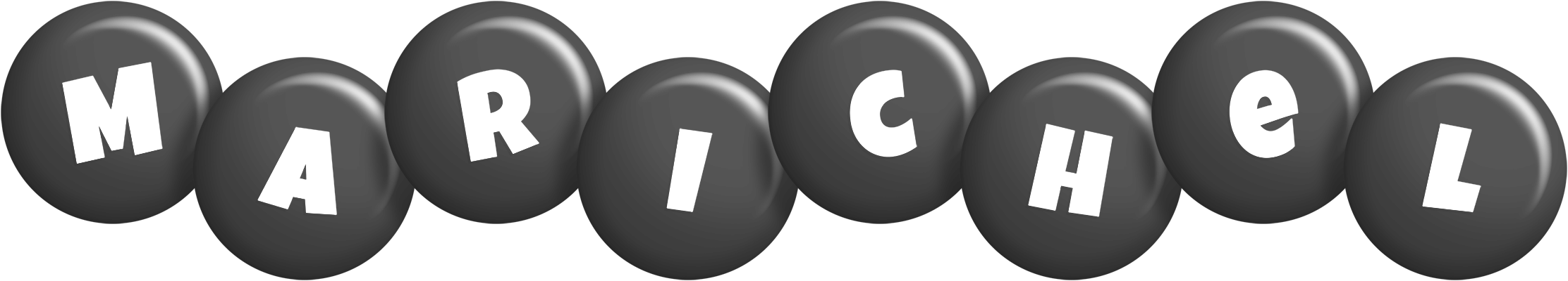 Marichel candy-black logo