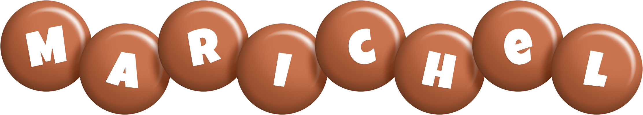 Marichel candy-brown logo