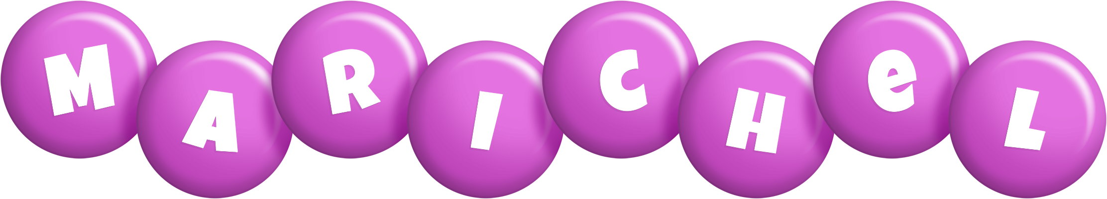 Marichel candy-purple logo