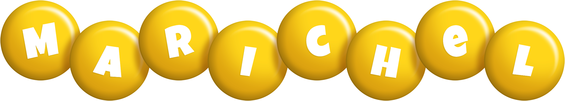 Marichel candy-yellow logo