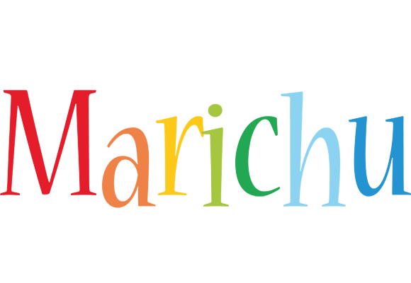 Marichu birthday logo