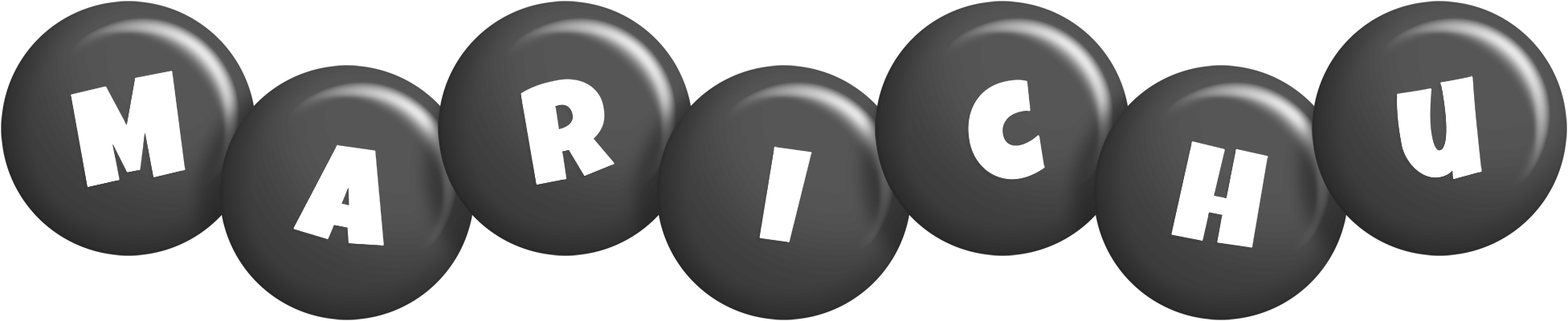 Marichu candy-black logo