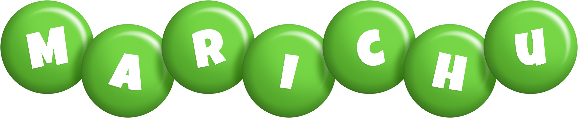 Marichu candy-green logo