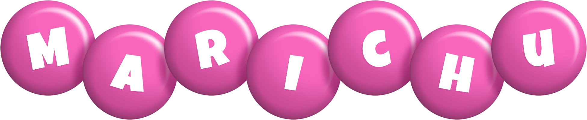 Marichu candy-pink logo
