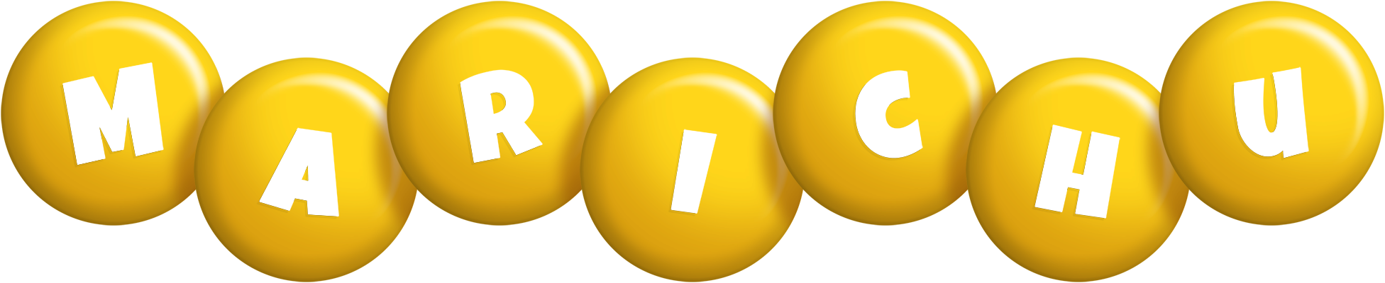 Marichu candy-yellow logo