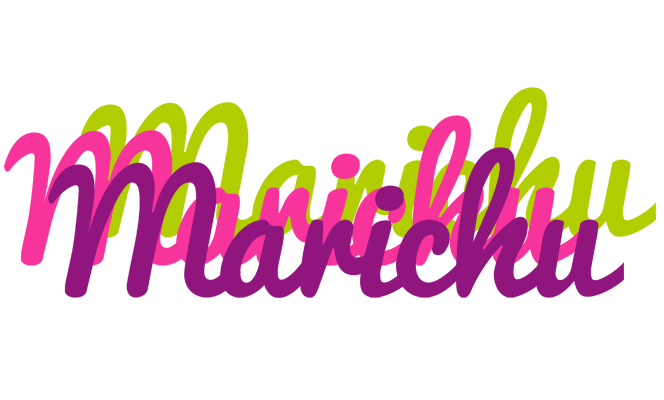 Marichu flowers logo
