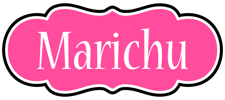 Marichu invitation logo