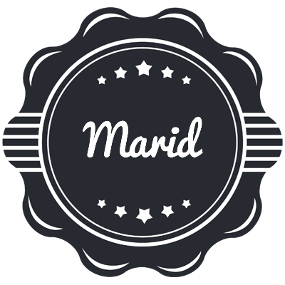 Marid badge logo