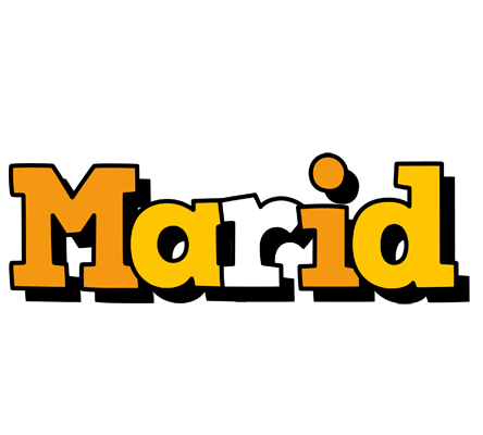 Marid cartoon logo