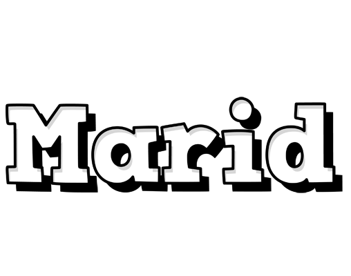 Marid snowing logo