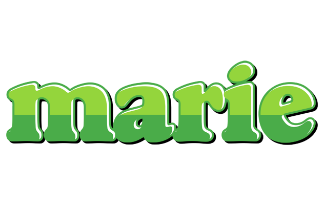 Marie apple logo