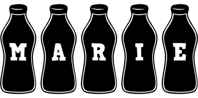 Marie bottle logo