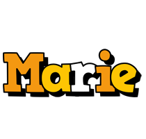 Marie cartoon logo