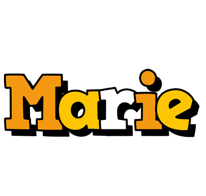 Marie cartoon logo