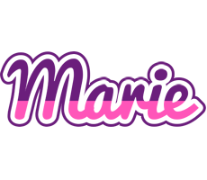 Marie cheerful logo