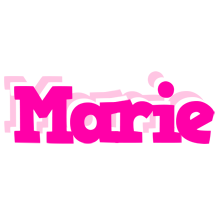 Marie dancing logo