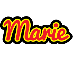 Marie fireman logo