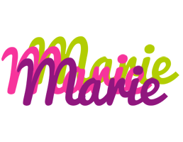 Marie flowers logo