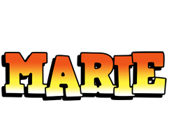 Marie sunset logo