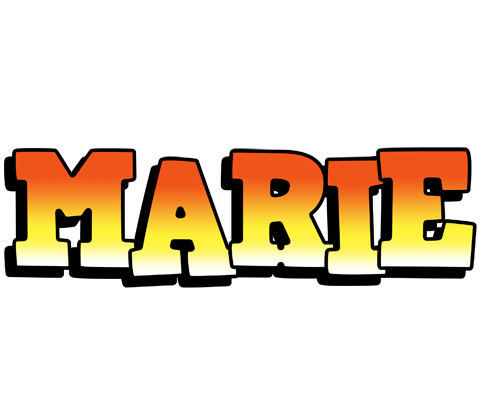 Marie sunset logo