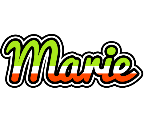 Marie superfun logo
