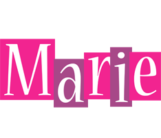 Marie whine logo