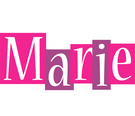 Marie whine logo